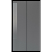 Душевая дверь Niagara Nova 130 NG-85-13TB профиль Черный матовый стекло тонированное