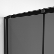 Душевая дверь Niagara Nova 130 NG-85-13TB профиль Черный матовый стекло тонированное-7