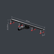 Душевой лоток AM.PM MasterFlow 80 W01SC-S11-080-05BM с Черной матовой решеткой Slim line-15