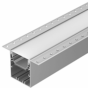 Профиль алюминиевый Arlight Linia 027161 встраиваемый для ГКЛ Серебристый