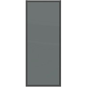 Душевая стенка Grossman Style 90 200.K33.05.90.21.10 профиль Черный матовый стекло тонированное