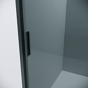Душевая дверь Grossman Style 100 100.K33.05.100.21.10 профиль Черный матовый стекло тонированное-6