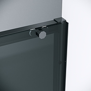 Душевая дверь Grossman Style 100 100.K33.05.100.21.10 профиль Черный матовый стекло тонированное-9