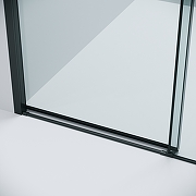 Душевая дверь Grossman Style 100 100.K33.05.100.21.00 профиль Черный матовый стекло прозрачное-7