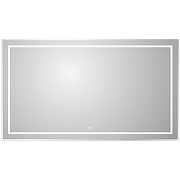 Зеркало BelBagno Kraft 140 SPC-KRAFT-1400-800-LED-TCH-WARM с подсветкой Сатин с сенсорным выключателем и подогревом