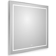 Зеркало BelBagno Kraft 80 SPC-KRAFT-800-800-LED-TCH-WARM с подсветкой Сатин с сенсорным выключателем и подогревом-1