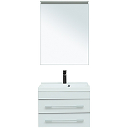 Комплект мебели для ванной Aquanet Верона 58 287635 подвесной Белый матовый-1