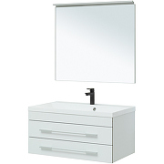 Комплект мебели для ванной Aquanet Верона New 90 281106 подвесной Белый матовый-2