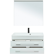 Комплект мебели для ванной Aquanet Верона New 90 281106 подвесной Белый матовый-4