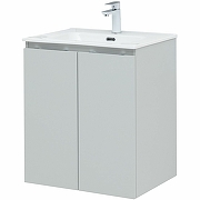 Комплект мебели для ванной Aquanet Алвита New 60 274531 подвесной Серый матовый-7