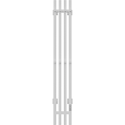 Электрический полотенцесушитель Comfysan Alto-K EC-4 120x15 015824 Белый матовый-1