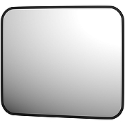 Зеркало Evoform Colora 60х50 BY 0433 с окантовкой - Черный цвет-1