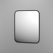 Зеркало Evoform Colora 60х50 BY 0433 с окантовкой - Черный цвет-2