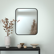 Зеркало Evoform Colora 60х50 BY 0433 с окантовкой - Черный цвет-3