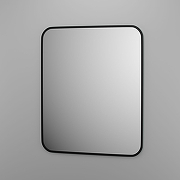 Зеркало Evoform Colora 70х60 BY 0436 с окантовкой - Черный цвет-2