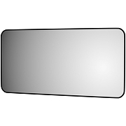 Зеркало Evoform Colora 120х60 BY 0438 с окантовкой - Черный цвет-1