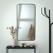 Зеркало Evoform Colora 120х60 BY 0438 с окантовкой - Черный цвет-3