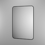 Зеркало Evoform Colora 100х70 BY 0439 с окантовкой - Черный цвет-2