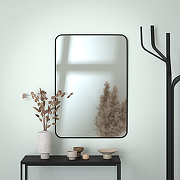 Зеркало Evoform Colora 100х70 BY 0439 с окантовкой - Черный цвет-3
