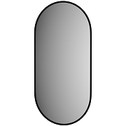 Зеркало Evoform Colora 80х40 BY 0462 с окантовкой - Черный цвет