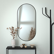 Зеркало Evoform Colora 120х60 BY 0466 с окантовкой - Черный цвет-2