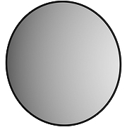 Зеркало Evoform Colora d70 BY 0453 с окантовкой - Черный цвет