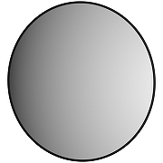 Зеркало Evoform Colora d80 BY 0454 с окантовкой - Черный цвет
