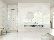 Керамическая плитка Marazzi Italy Marbleplay White M4NU настенная 30х90 см-1