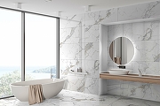 Керамогранит GlobalTile Calacatta Imperial GT Белый GT40806103MR  40x80 см-18