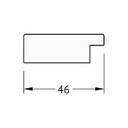 Зеркало Evoform Octagon 58х58 BY 3680 в багетной раме - Мозаика хром 46 мм-4