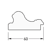 Зеркало Evoform Octagon 62х62 BY 3707 в багетной раме - Золотые бусы на бронзе 60 мм-4