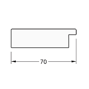 Зеркало Evoform Octagon 63х63 BY 3740 в багетной раме - Мозаика античная медь 70 мм-4