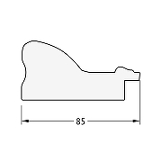 Зеркало Evoform Octagon 55х55 BY 3772 в багетной раме - Виньетка бронзовая 85 мм-4