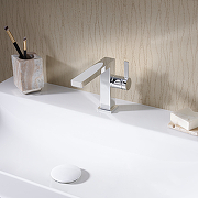 Смеситель для раковины Hansgrohe Tecturis E 73020000 Хром-1