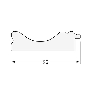 Зеркало Evoform Octagon 68х68 BY 3815 в багетной раме - Серебряный акведук 93 мм-4