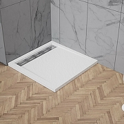 Акриловый поддон для душа BelBagno Due 100x100 TRAY-BB-DUE-A-100-4-W0 Белый-1