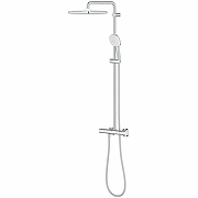 Душевая система Grohe Tempesta Cube 250 26689001 с термостатом Хром-3