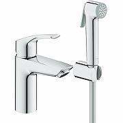 Смеситель для раковины Grohe Eurosmart 23124003 с гигиеническим душем Хром