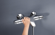 Смеситель для ванны Grohe Grohtherm 1000 New 34816003 с термостатом Хром-4