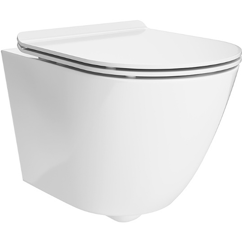 Унитаз Kerama Marazzi Sfera SF.wc.02 подвесной Белый глянцевый без сиденья