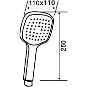 Ручной душ Orange O-Shower S04HS Хром-4