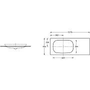 Столешница под раковину Kerama Marazzi Magica 120 MA.2.0.SG519920R\120 Серая матовая-2