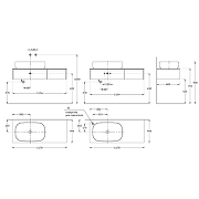 Тумба под раковину Kerama Marazzi Magica 120 MA.120.2\EGR.M подвесная Вечерний серый матовый-4