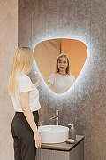 Зеркало Silver Mirrors Moby 70 LED-00002974 с подсветкой с датчиком движения-16