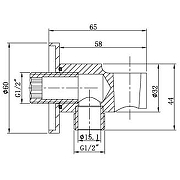 Душевая система Vincea Inspire VSFW-3I21MT5GM с термостатом Вороненая сталь-8