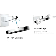 Душевая система Vincea Inspire VSFW-3I22MT2RGM с термостатом Вороненая сталь-14