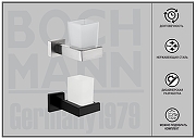 Стакан для зубных щеток Boch Mann CR-F25-H06MB BM10649 Черная матовая-2