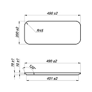 Разделочная доска Point Этна 78 PN3012D Дуб-3