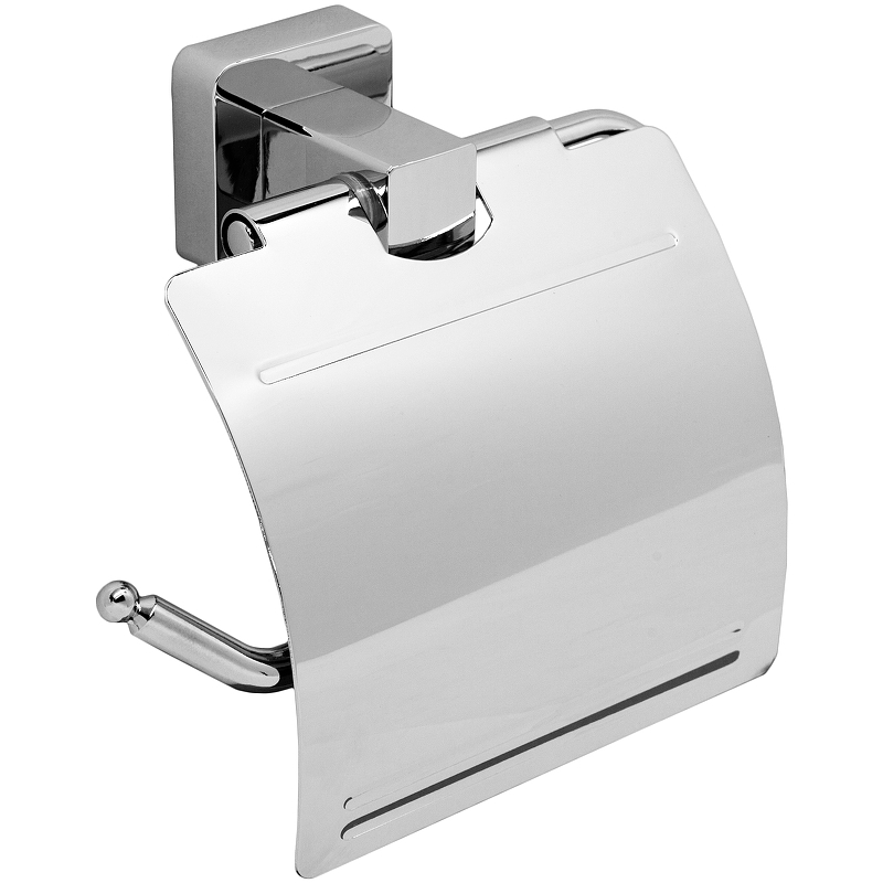 Держатель туалетной бумаги WasserKRAFT Lippe K-6525 с крышкой Хром держатель туалетной бумаги wasserkraft lippe k 6597