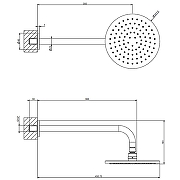 Верхний душ Gessi Emporio Shower 47382#031 Хром-1